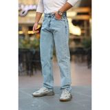 Little Cup Jeans Co Erkek Açık Mavi Baggy Fit Rahat Kalıp Jean Pantolon - 31