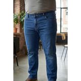 Little Cup Jeans Co Erkek Likralı Esnek Mavi Battal Beden Kot Pantolon - 38