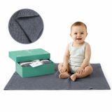Little Dedi Dua %100 Tencel Bebek Battaniyesi 76,2 x 101,6 cm, [Renk], Oeko-Tex Sertifikalı, İpeksi Yumuşak Örgü, Termal Düzenleyici Kundak ve Yeni Doğanlar için Alma Battaniyesi