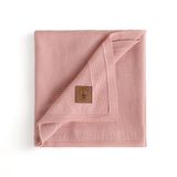 Little Dedi İpeksi Yumuşak%100 Lyocell Tencel™ Bebek Örme Battaniye, Oekotex 100 - Hipoalerjenik ve Isı Düzenleyici - Yeni Doğanlar için Lüks Konfor Dua Model (Pembe)