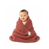 Little Dedi Yumuşak Örme Bebek Battaniyesi 30x40 inç – Oeko-Tex Sertifikalı | Nefes alabilen kundak ve yeni doğanlar için battaniye, beşik ve bebek arabası için, makinede yıkanabilir