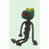 Little Friends Peluş Kurbağa Ipli Oyuncak - Çok Renkli