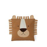 Little Gusto Aslan Figürlü Organik Pamuk Bebek Odası Yastık 40 X 40 Cm