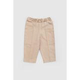 Little Gusto Gabardin Bebek Pantolon Bej - 6 - 9 Ay