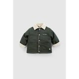 Little Gusto Gabardin Wellsoft Bebek Ceket Yeşil - 1 - 2 Yaş