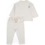 Little Gusto Organik Pamuk Bebek Takımı Ekru - 1,5 - 2 Yaş