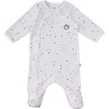 Little Gusto Patikli Tulum Yenidoğan Cosmos Beyaz Organik Pamuk - 3 - 6 Ay