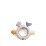 Little Gusto Silikon Ahşap Diş Kaşıyıcı - Bej