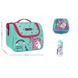 Little Horse Desenli Termal Beslenme Çantası 3 Lü Set Çok Renkli