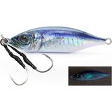 Little Jack Metal Adict 06 40 gr Jig Yem - 02 - Beyaz - Mavi
