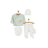 Little Life Yenidoğan 5li Askı Hastane Çıkışı Erkek Bebek Mint Yenidoğan