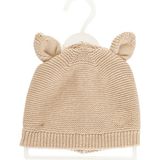 Little Plane %100 Pamuk Kulaklı Triko Unisex Bere Unisex - Standart - Bej