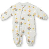 Little Plane Erkek Bebek Uyku Tulumu Hayvan Baskılı Fermuarlı Bisiklet Yaka Long Sleeve Patiksiz - Mint - 6 - 9 Ay