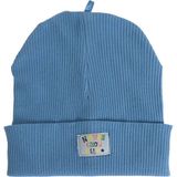 Little Plane Never Grow Up Erkek Kaşkorse Örme Bere Erkek Bebek - Koyu Mavi