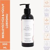 Little Pure Project Bebek Vücut Losyonu 200 ml Argan Zeytinyağı ve Shea Yağlı Bitkisel Parabensiz - 200 ml.