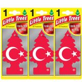 Little Trees 3'lü Ay Yıldız Oto Kokusu