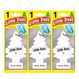 Little Trees 3'lü Buz Beyazı Oto Kokusu