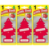 Little Trees 3'lü Çilek Oto Kokusu