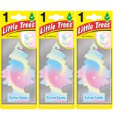 Little Trees 3'lü Pamuk Şeker Oto Kokusu