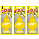Little Trees 3'lü Vanilya Oto Kokusu