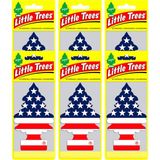 Little Trees Amerikan Bayraklı Vanilla Pride Asma Oto Kokusu 6 Adet