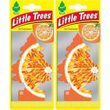 Little Trees Orange Juice Portakal Asma Oto Kokusu 2 Adet