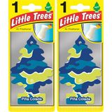 Little Trees Pinacolada Oto Kağıt Koku 2 Adet Asma Araba Kokusu