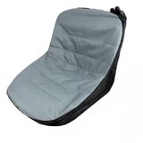 Little World Çim Biçme Makinesi Koltuk Kılıfı, Polyester Oxford Su Geçirmez Deluxe Traktör Koltuk Kılıfı, Cepli, Çim Biçme Makinesi, Siyah