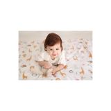 Littleandmoreofficial Çift Taraflı Yıkanabilir Bebek Çocuk Oyun Halısı , Oyun Matı, Bebek Aktivite Matı Oyun Halısı