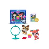 Littlest Pet Shop 2’li Figür Seti S2 - Shetland Çoban Köpeği ve Poodle Köpek - 5 cm Minişler