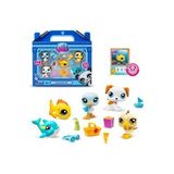Littlest Pet Shop LİTTLEST PET SHOP MİNİŞLER PLAJ TEMALI 5 Lİ MİNİŞ FİGÜR 4+