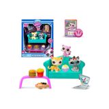 Littlest Pet Shop LPS Minişler Seri 3 Diner Dash Oyun Paketi Seti