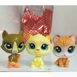 Littlest Pet Shop Miniş 3lü Set Lps Kalitesinde Minişler