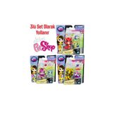 Littlest Pet Shop Miniş Littlest Petshop Tam 3 Paket Bırlıkte Lisanslı Kutulu Minişler Oyuncak Seti