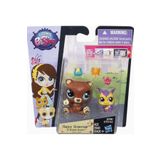 Littlest Pet Shop Miniş Ve Yavrusu Happy Honeyman,brianna Buzzer Minişler Pet Shop Orijinal Minişler Lps