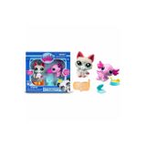 Littlest Pet Shop Minişler 2’li Figür Seti S1 - Aksolotl ve Kedi - 5 CM