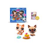 Littlest Pet Shop Minişler 2’li Figür Seti S1 - Köpek ve Kedi - 5 CM
