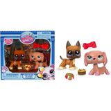 Littlest Pet Shop Minişler 2’li Figür Seti S4 - 267&AMP;268 Danua Köpek ve Dakhund Köpek - Renkli