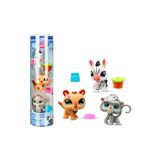 Littlest Pet Shop Minişler 3’Lü Figür Seti S2 - Zebra – Aslan – Maymun 00597