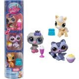 Littlest Pet Shop Minişler 3’lü Figür Seti S4 - 251&AMP;252&AMP;253 Rakun-Baykuş-At - Renkli