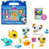 Littlest Pet Shop Minişler 5'li Figür Seti S1 - Minişler Tatilde - Çok Renkli