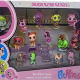 Littlest Pet Shop Minişler Figür Seti 15 Parça Miniş Oyuncak Figür
