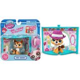 Littlest Pet Shop Minişler Tekli Figür Seti - 178-HUSKY Köpek - Renkli