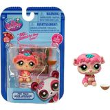 Littlest Pet Shop Minişler Tekli Paket S3 - 136 - Ginepig - Renkli
