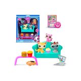 Littlest Pet Shop Seçtim Aldım Minişler 636 Akşam Yemeği Oyun Seti 3 Lü Miniş Figür 4
