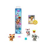 Littlest Pet Shop Seri 2 Zebra - Maymun ve Aslan LPS Minişler 3'lü Figür Seti