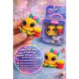 Littlest Pet Shop Seri 4 Tekli Figür Minişler Ahtapot #231 Figürü ve Aksesuarı