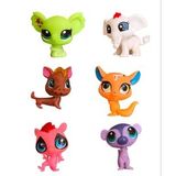 Littlest Pets Shop Minişler 6 Lı Oyuncak Miniş Ailesi 2.Model (Çok Renkli)