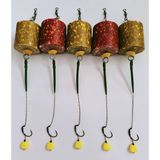 Litto Collection 5 Adet Küspeli Sazan Rig Takımı ( Tek Sarı Esp Mısır'lı )