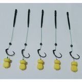 Litto Collection 5 Adet Sarı Esp Mısır'lı Kardan Adam Sazan Rig Takımı